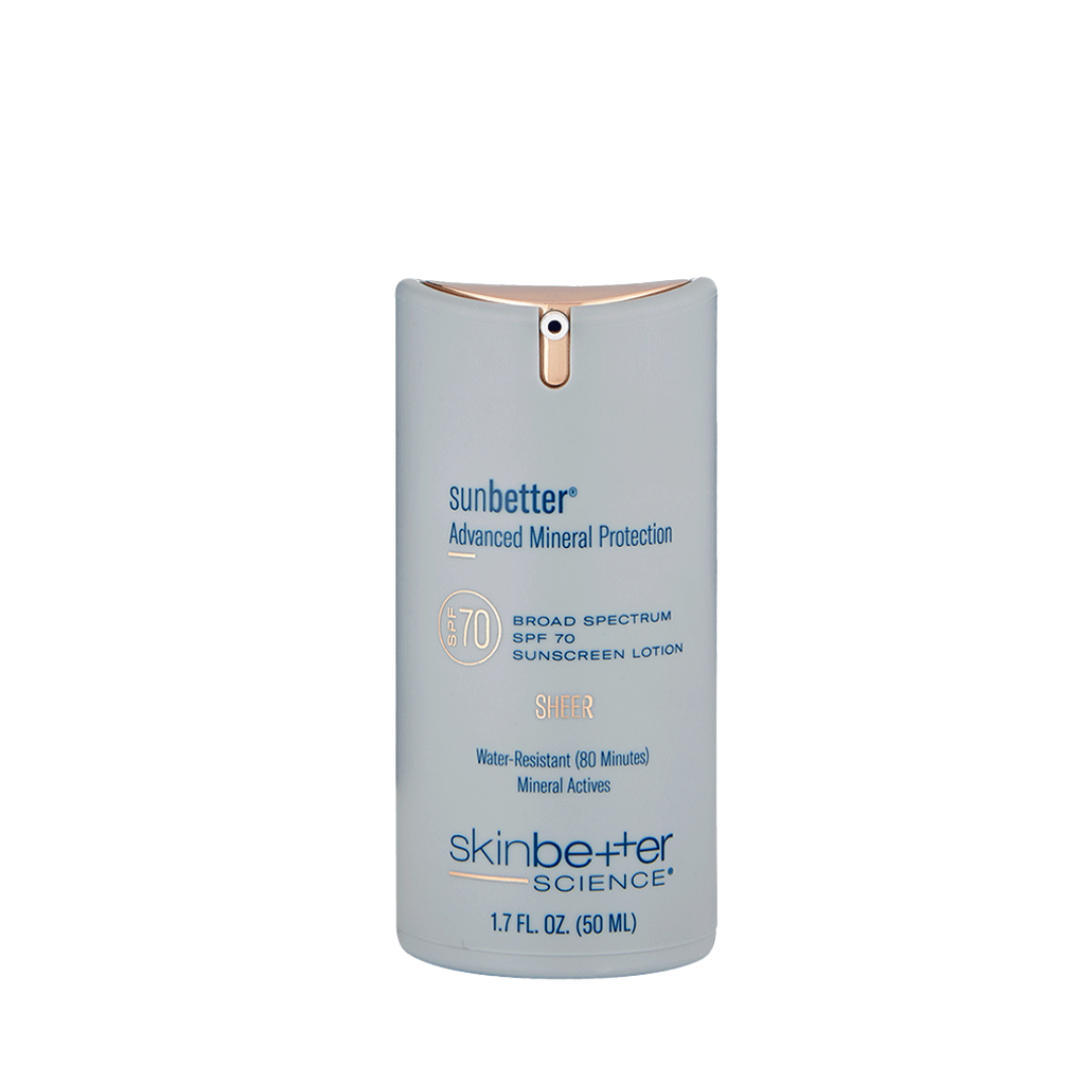 Sunbetter Sheer Lotion SPF 70